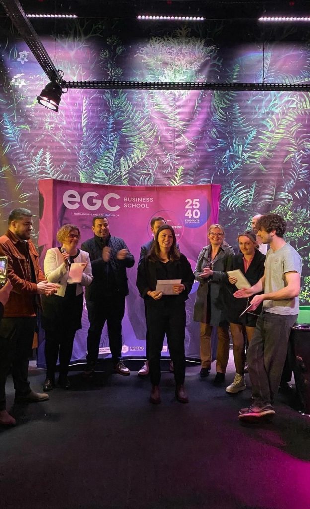 Sarah Mainguet EGC 2ème année, gagnante EGCiales Nationales