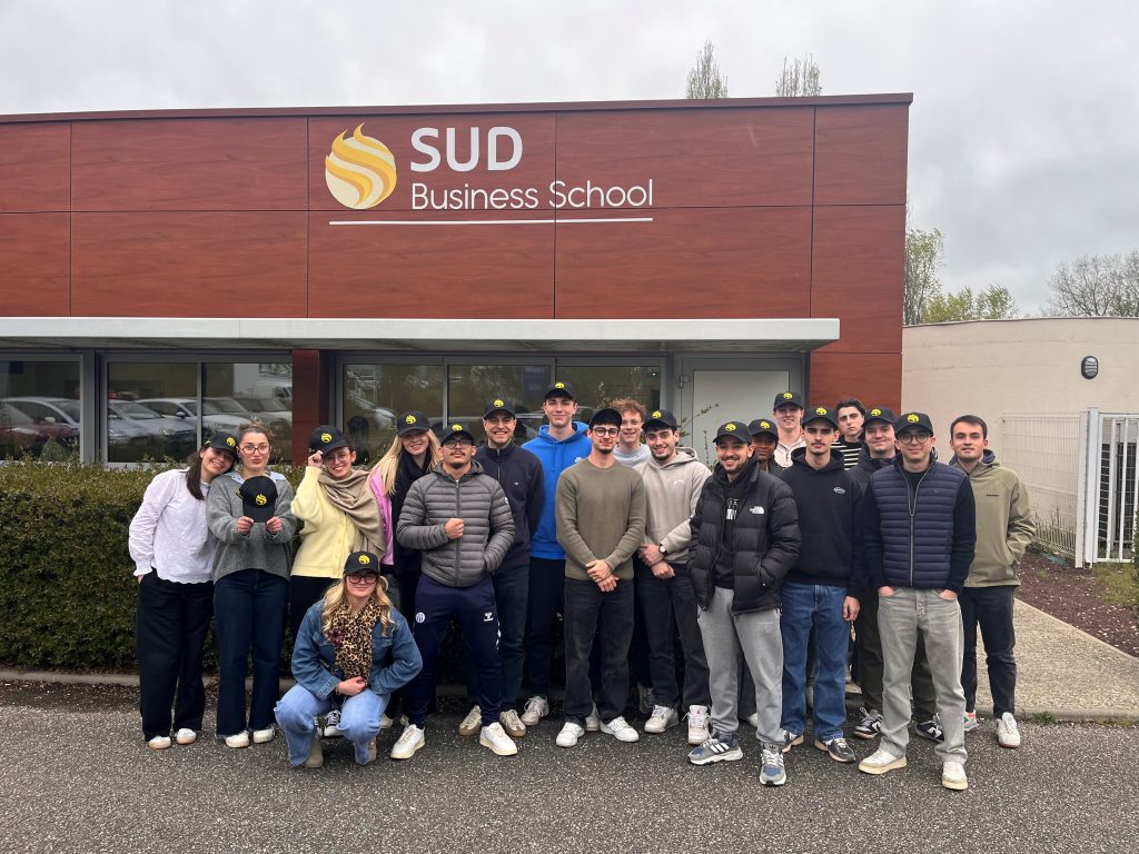 Nos étudiants en école de commerce en départ pour leur stage
